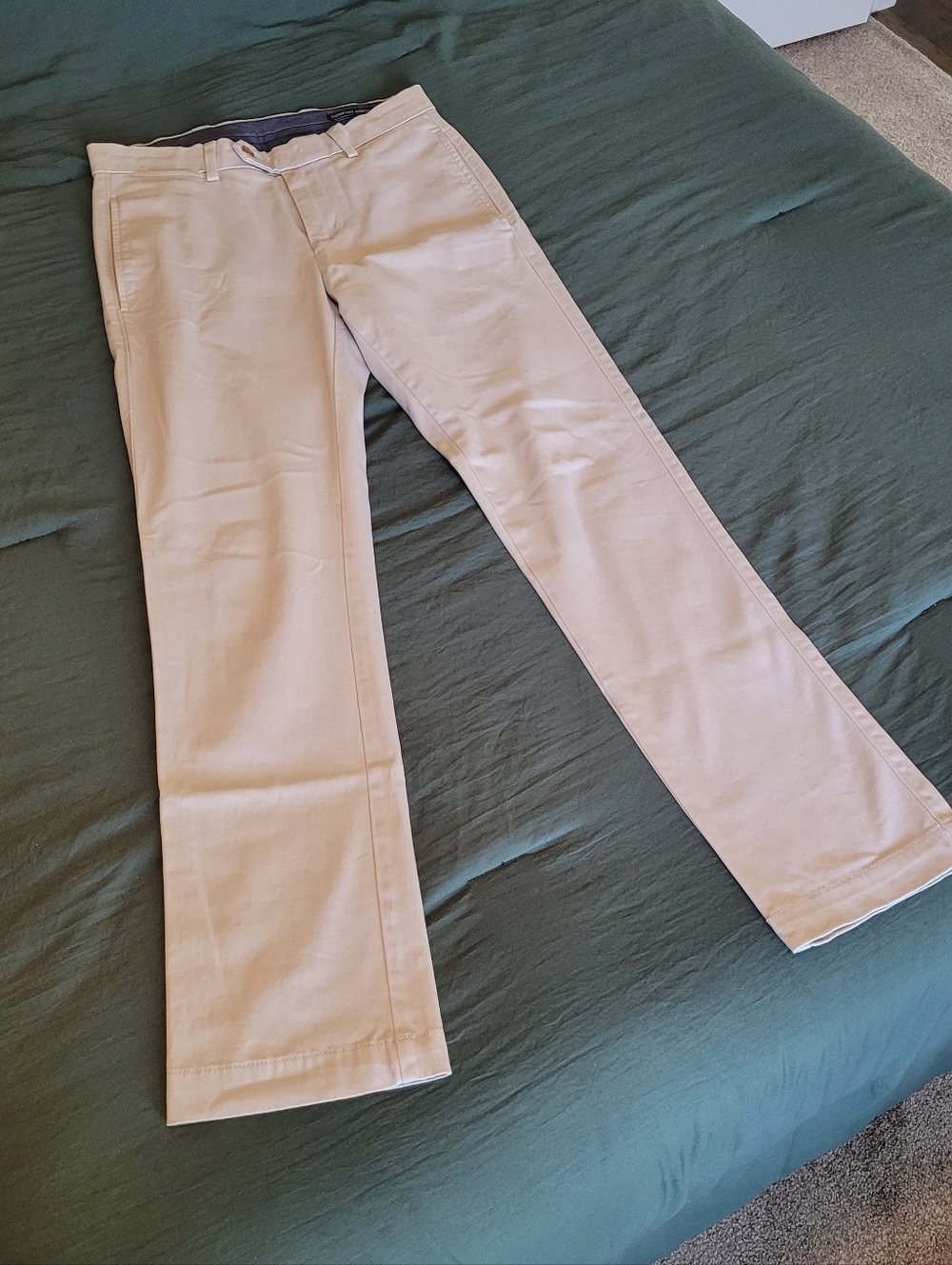 Cremieux Dress Pants Mens Size 29x32 Light Grey